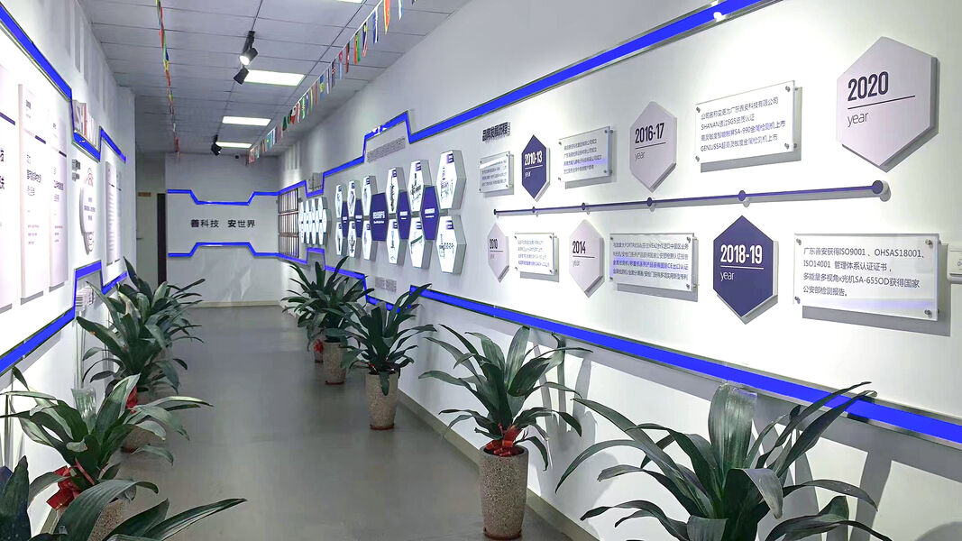 GUANGDONG SHANAN TECHNOLOGY CO.,LTD Hersteller-Produktionslinie