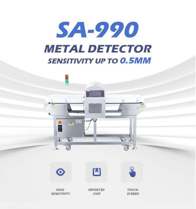 Hochempfindlicher Wandlerg&uuml;rtel Tunnel Touchscreen Nahrungsmittelmetalldetektor Genaue Detektion 2