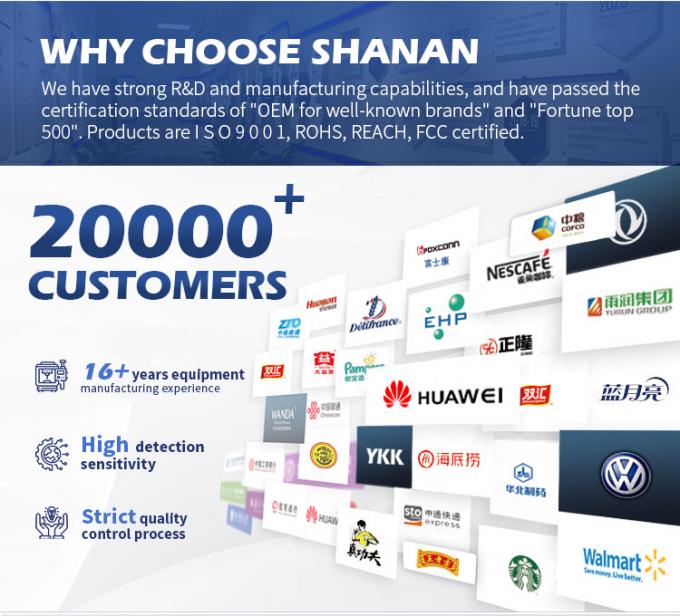 Lebensmittel-Qualität leicht zu bedienendes Förderband Metalldetektor mit Abstoßung CE ISO zertifiziert 3