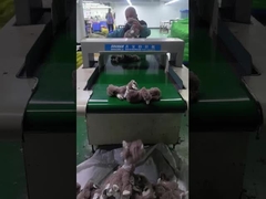 Hochempfindlicher Metalldetektor mit gebrochener Nadel Digitale Touchscreen für die Textilindustrie