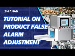 Fortgeschrittene Lebensmittel-Röntgenmaschinen mit 50Hz Stromversorgung und spiegelpoliertem SUS304-Körpermaterial