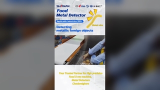 Metalldetektor für die Sicherheit von Förderbändern in Lebensmittelqualität