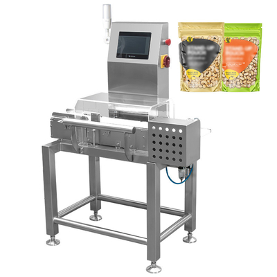 8 Zoll voller Touchscreen Automatischer Gewichtsinspektor mit Ablehnung Optionale Schubstange und Flap Drop