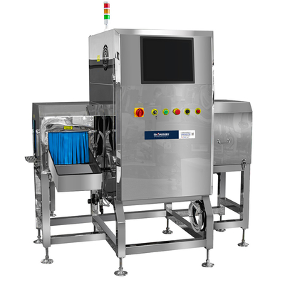Hochgeschwindigkeits-Digitalbildverarbeitungssystem Nahrungsmittel Röntgenmaschine Klasse III Instrumentenklassifizierung bis zu 600 Produkte pro Minute