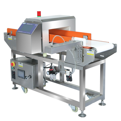 CE / ISO Metalldetektor für Lebensmittel / Pharma 0.5 mm Empfindlichkeit Automatisches Abstoßungssystem