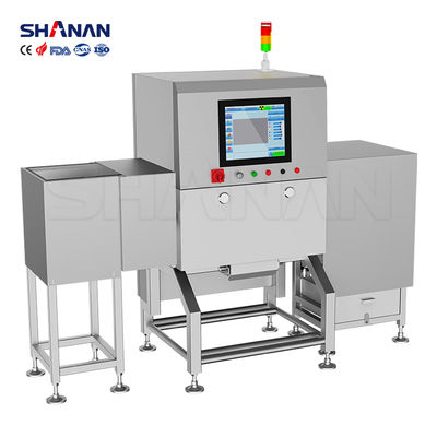 Industrielle Röntgengeräte zur Qualitätskontrolle, die automatisch Fremdstoffe in Verpackungen abweisen Textilien und Recyclingprodukte