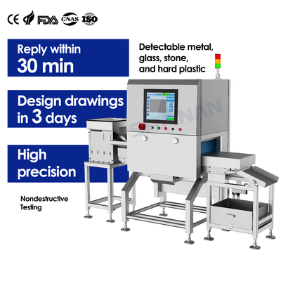 Qualität Hochleistungsdetektions- und Abstoßungsausrüstung Lebensmittel-Röntgenkontrollsysteme