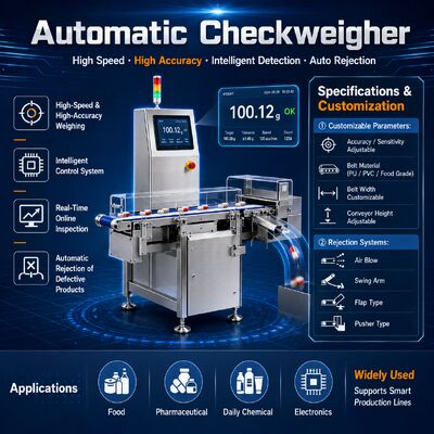 Automatische Gewichtsverpackungsmaschine 500 kg-800 kg mit Ablehnungsfunktion