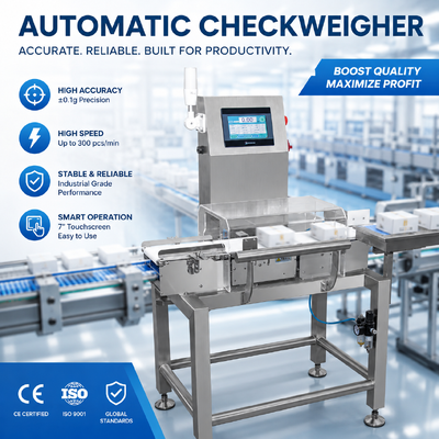 Gewichtssortiermaschine, die vielfältige Produkttypen mit genauer Gewichtserkennung und Sortierfunktionen handhaben kann