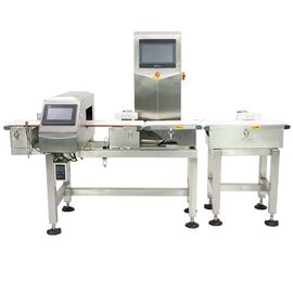 Professionelle Prüfgeräte Förderband Metalldetektor und Gewicht Lebensmittelmaschine für nasse Fleisch-Lebensmittelindustrie